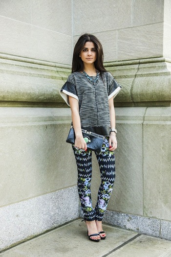 printed pants