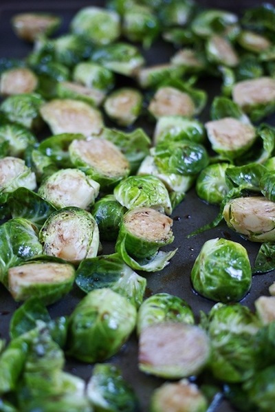 Roasted Balsamic Brussels Sprouts