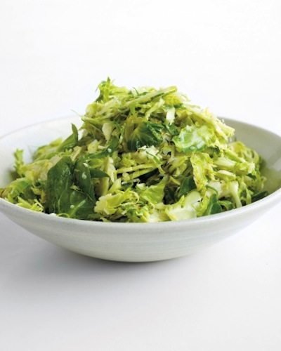 Warm Brussels Sprout Salad