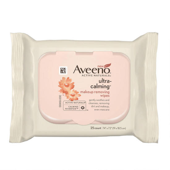 Aveeno Ultra Calming Makeup Removing Wipes